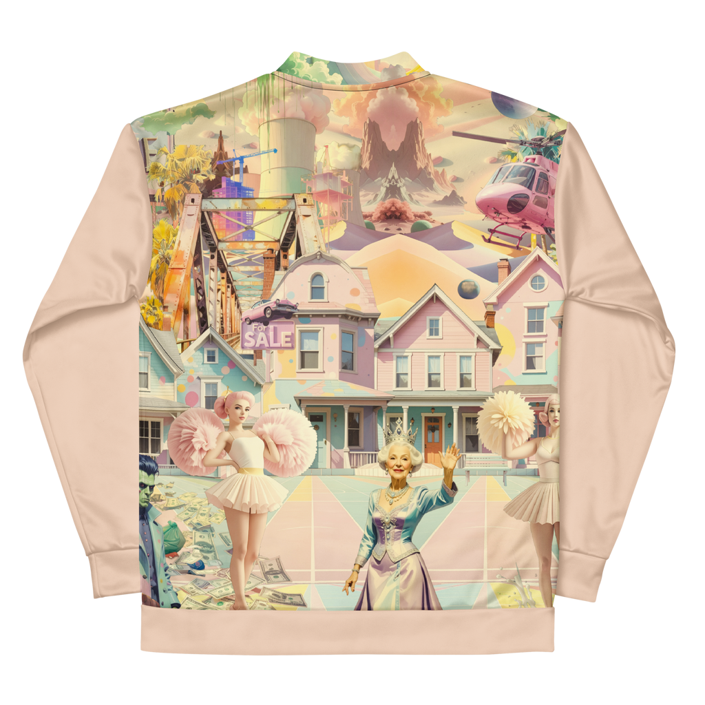 Unisex Bomberjacke Cheerleader City Zartrose | Premium Streetwear Otto Strtwr