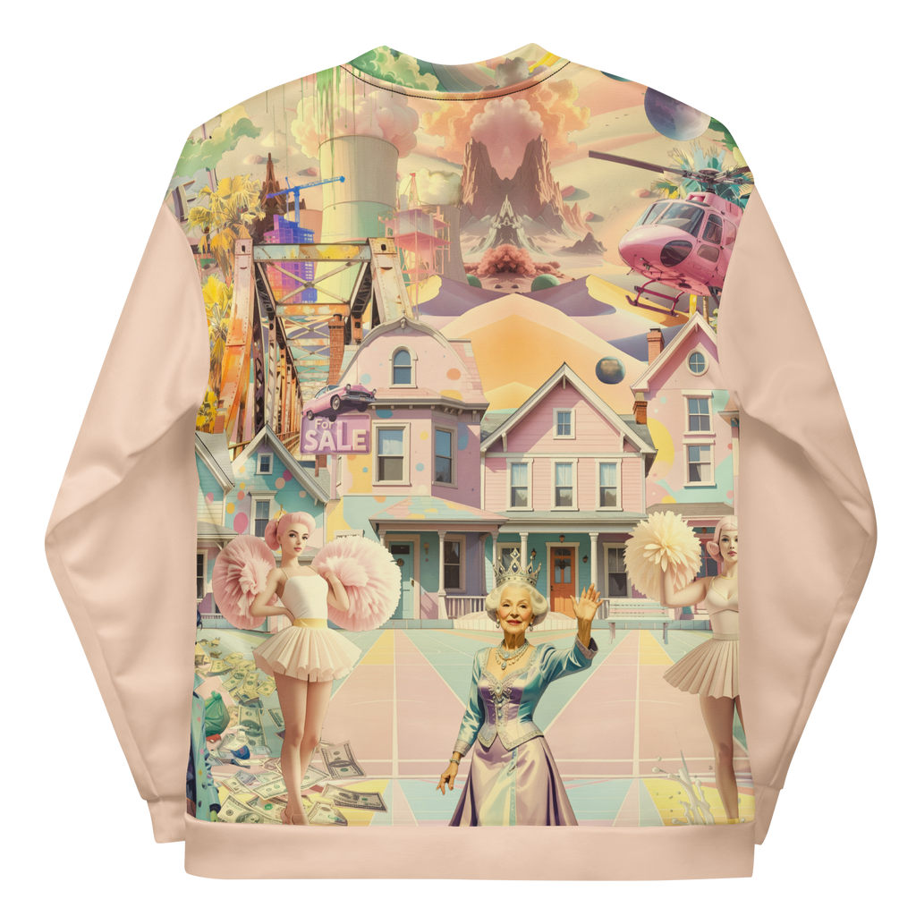 Unisex Bomberjacke Cheerleader City Zartrose | Premium Streetwear Otto Strtwr