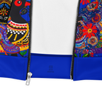 Unisex Bomberjacke Folklore Dancer Tiefblau | Premium Streetwear Otto Strtwr