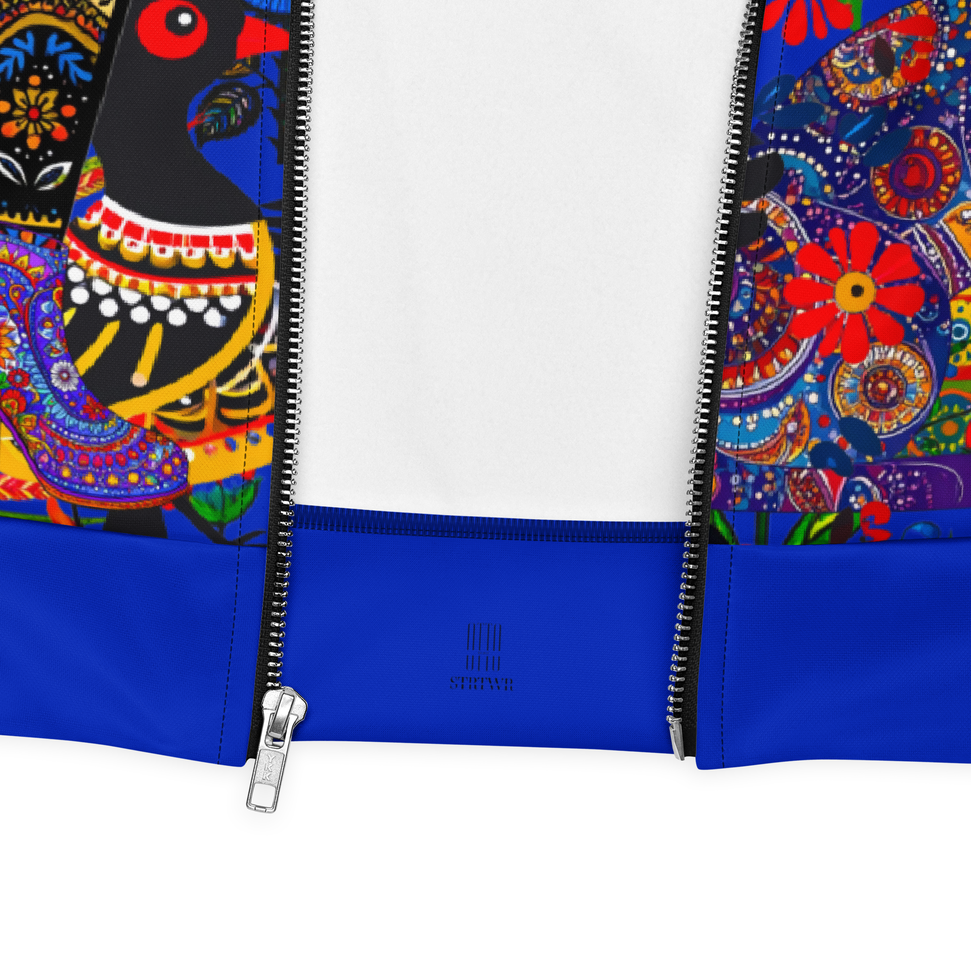 Unisex Bomberjacke Folklore Dancer Tiefblau | Premium Streetwear Otto Strtwr