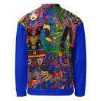 Unisex Bomberjacke Folklore Dancer Tiefblau | Premium Streetwear Otto Strtwr