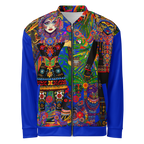 Unisex Bomberjacke Folklore Dancer Tiefblau | Premium Streetwear Otto Strtwr