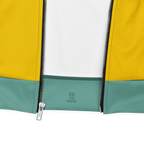 Unisex Bomberjacke Poetry Of Sea Gelb/helles Petrol | Premium Streetwear Otto Strtwr