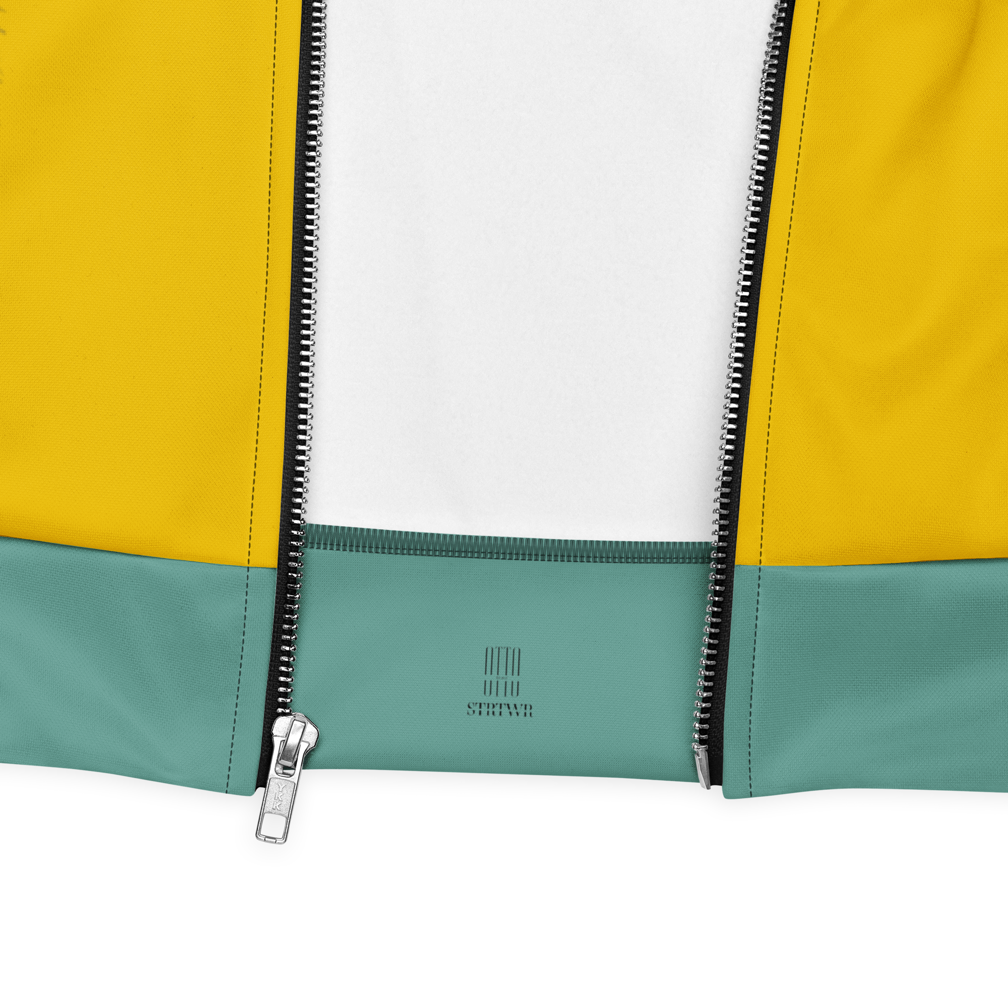 Unisex Bomberjacke Poetry Of Sea Gelb/helles Petrol | Premium Streetwear Otto Strtwr