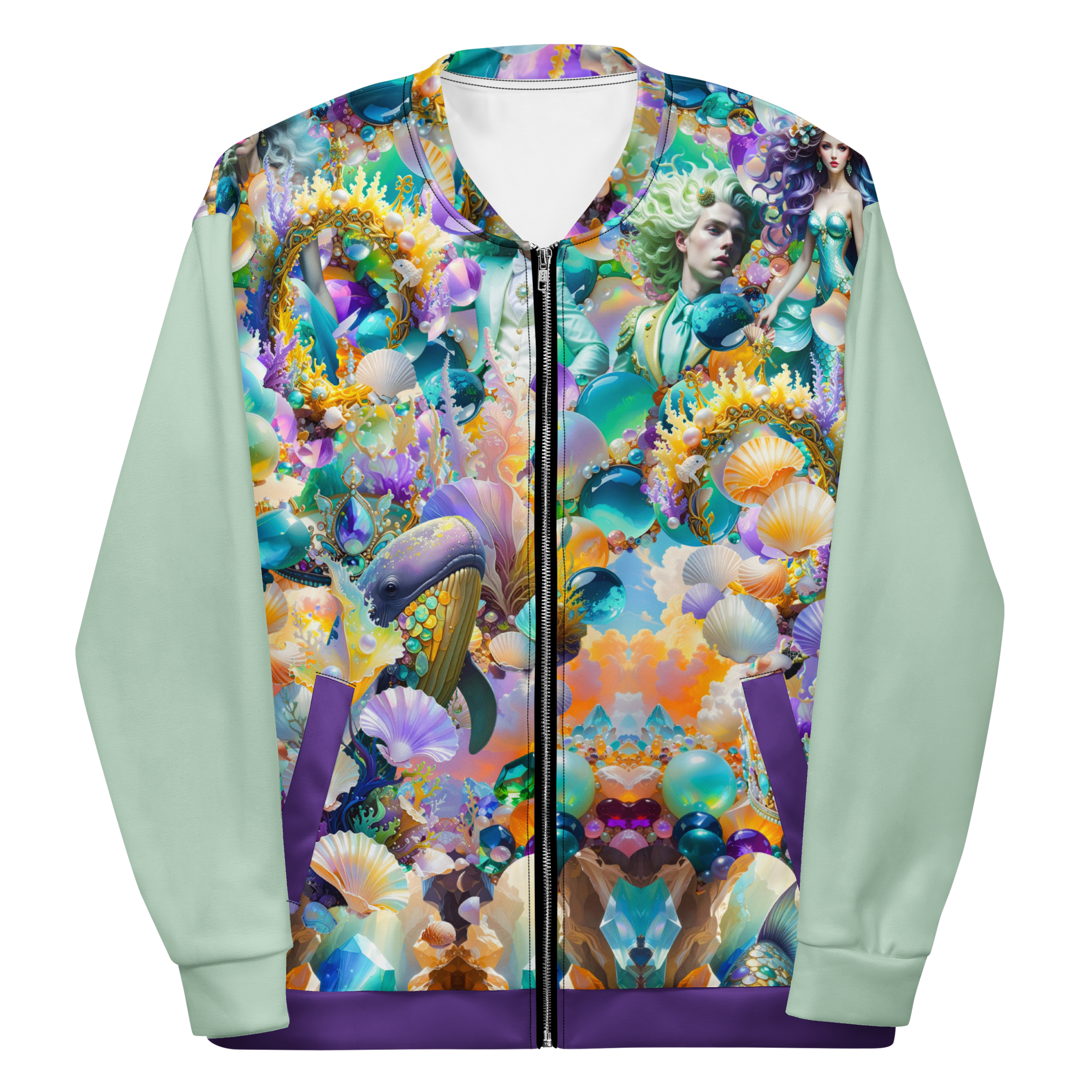 Unisex Bomberjacke Siren Bloom 2.0 Full Print – Otto Strtwr