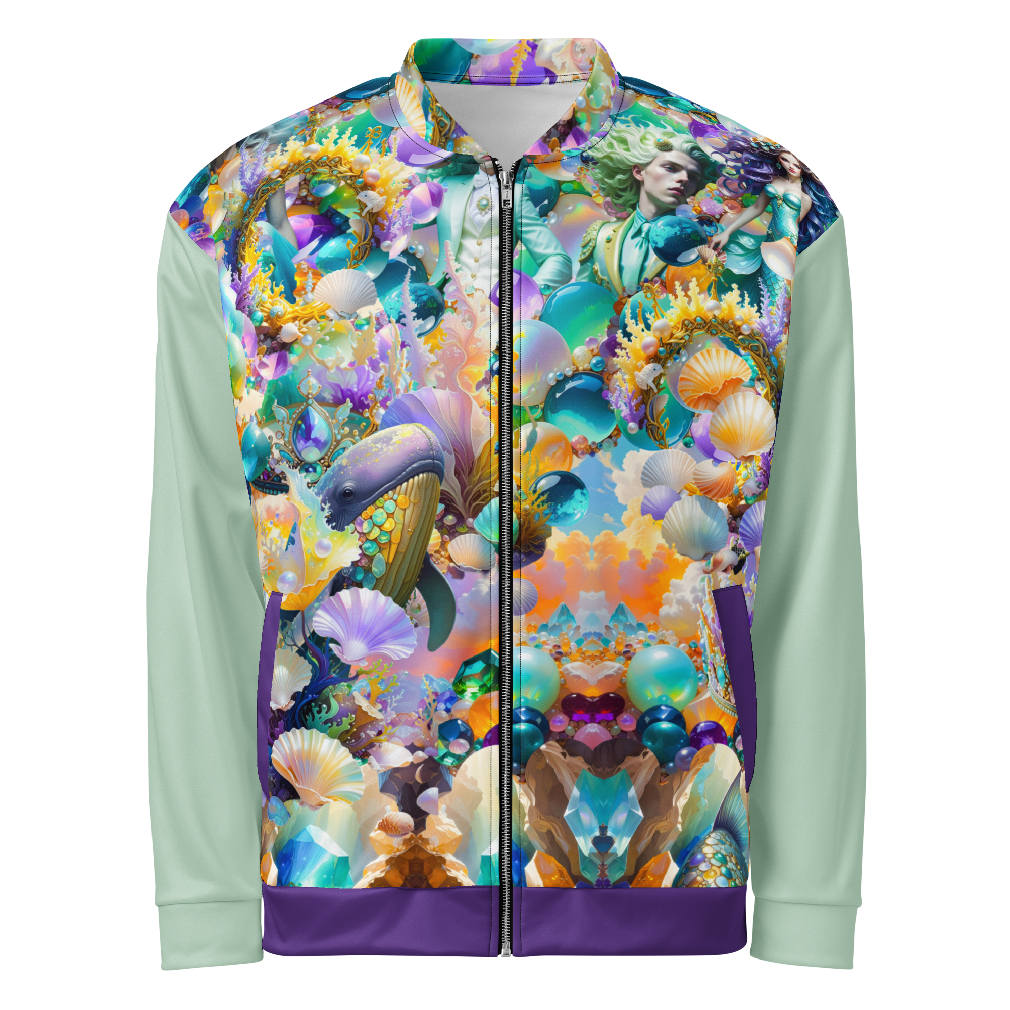 Unisex Bomberjacke Siren Bloom 2.0 Full Print – Otto Strtwr