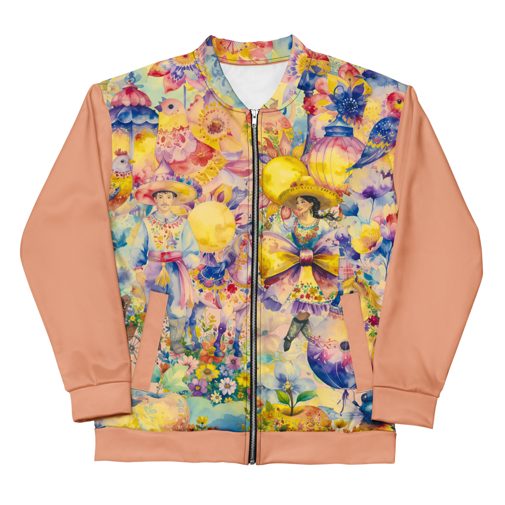 Unisex Bomberjacke The Mexican Guy Peach | Premium Streetwear Otto Strtwr