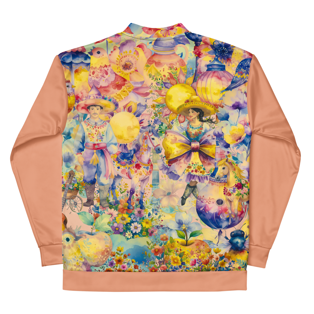 Unisex Bomberjacke The Mexican Guy Peach | Premium Streetwear Otto Strtwr