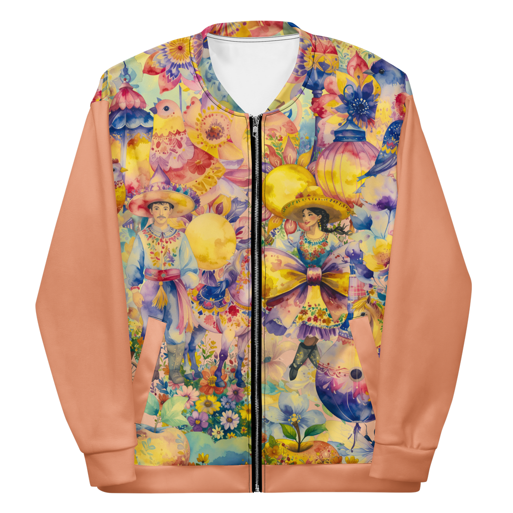 Unisex Bomberjacke The Mexican Guy Peach | Premium Streetwear Otto Strtwr