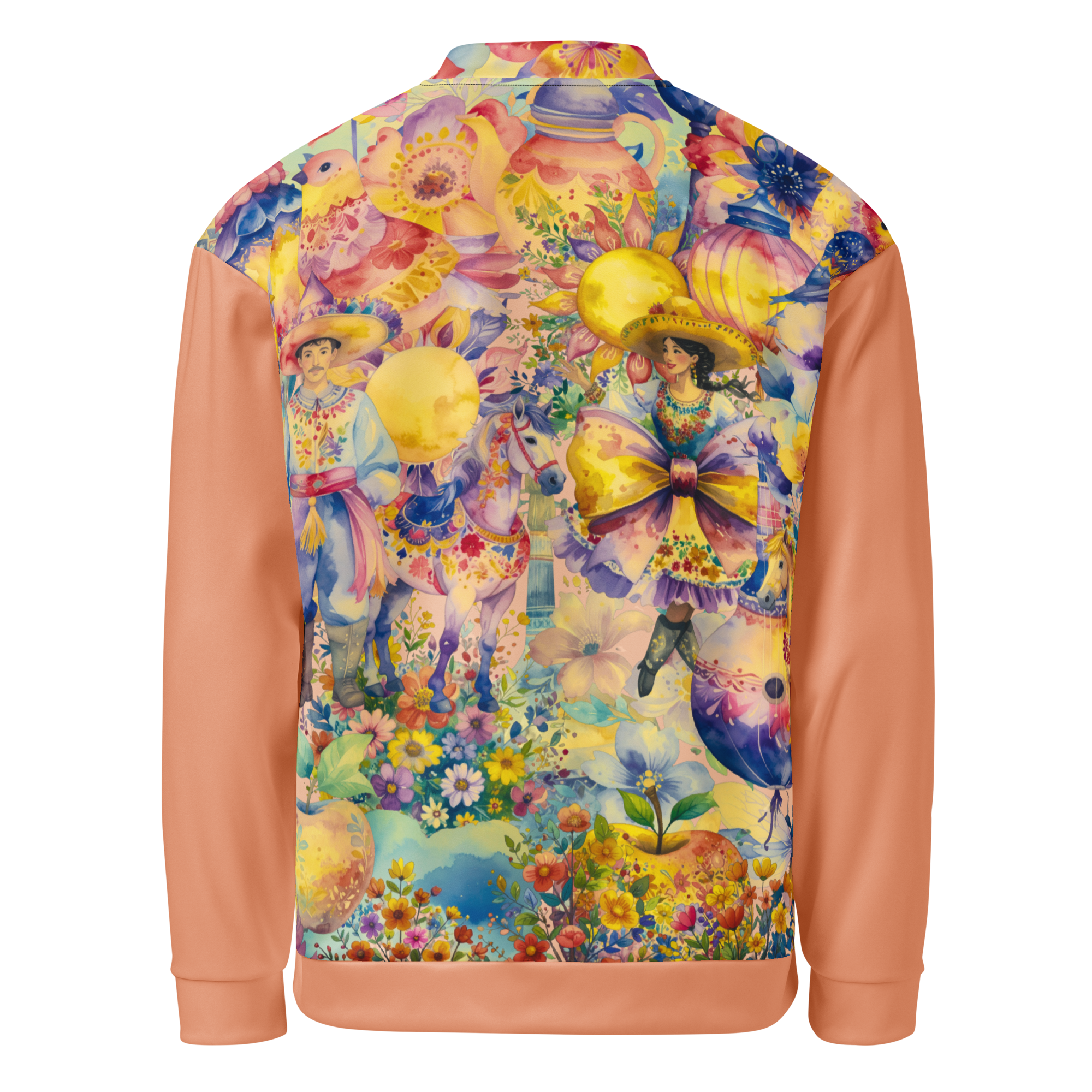 Unisex Bomberjacke The Mexican Guy Peach | Premium Streetwear Otto Strtwr