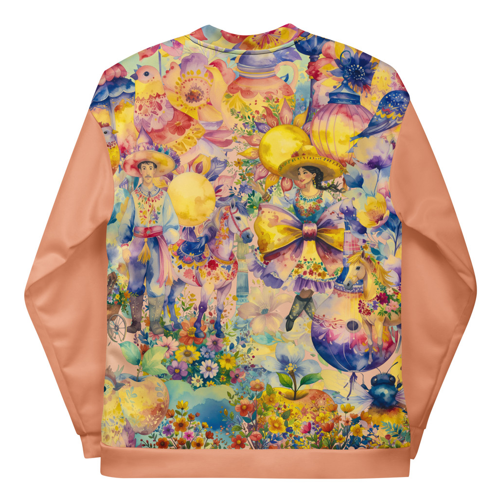 Unisex Bomberjacke The Mexican Guy Peach | Premium Streetwear Otto Strtwr