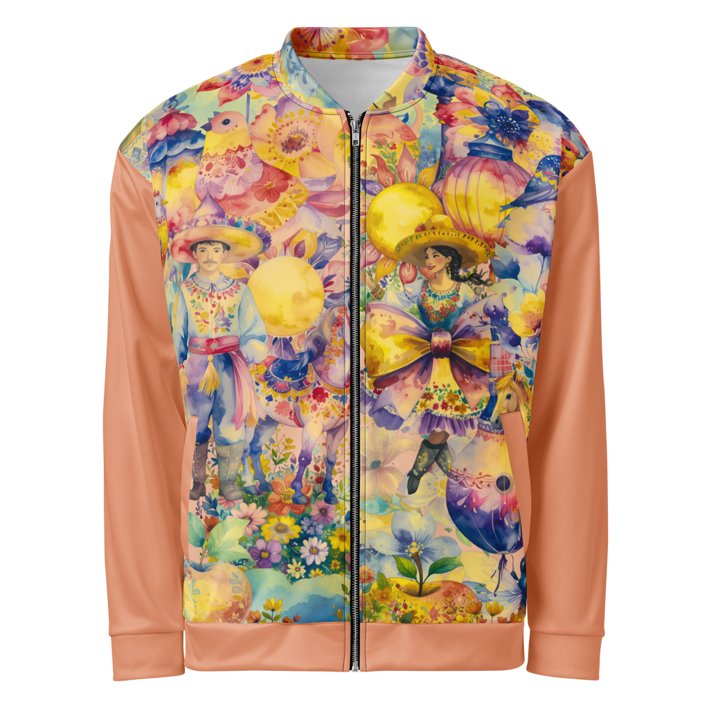 Unisex Bomberjacke The Mexican Guy Peach | Premium Streetwear Otto Strtwr