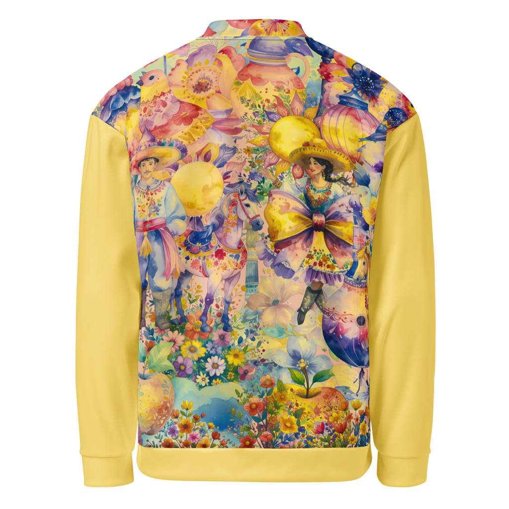 Unisex Bomberjacke The Mexican Guy Zitronengelb | Premium Streetwear Otto Strtwr