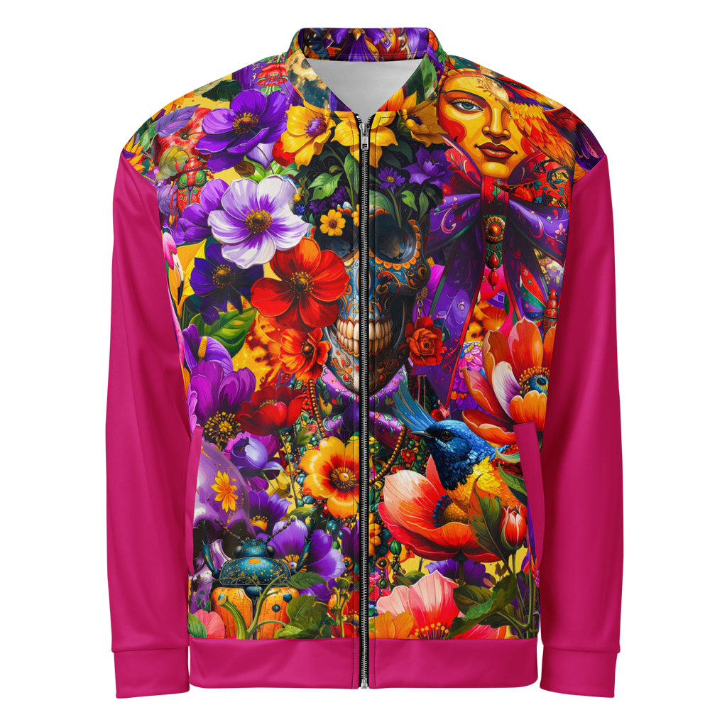 Unisex Bomberjacke Viva La Frida Magenta | Premium Streetwear Otto Strtwr