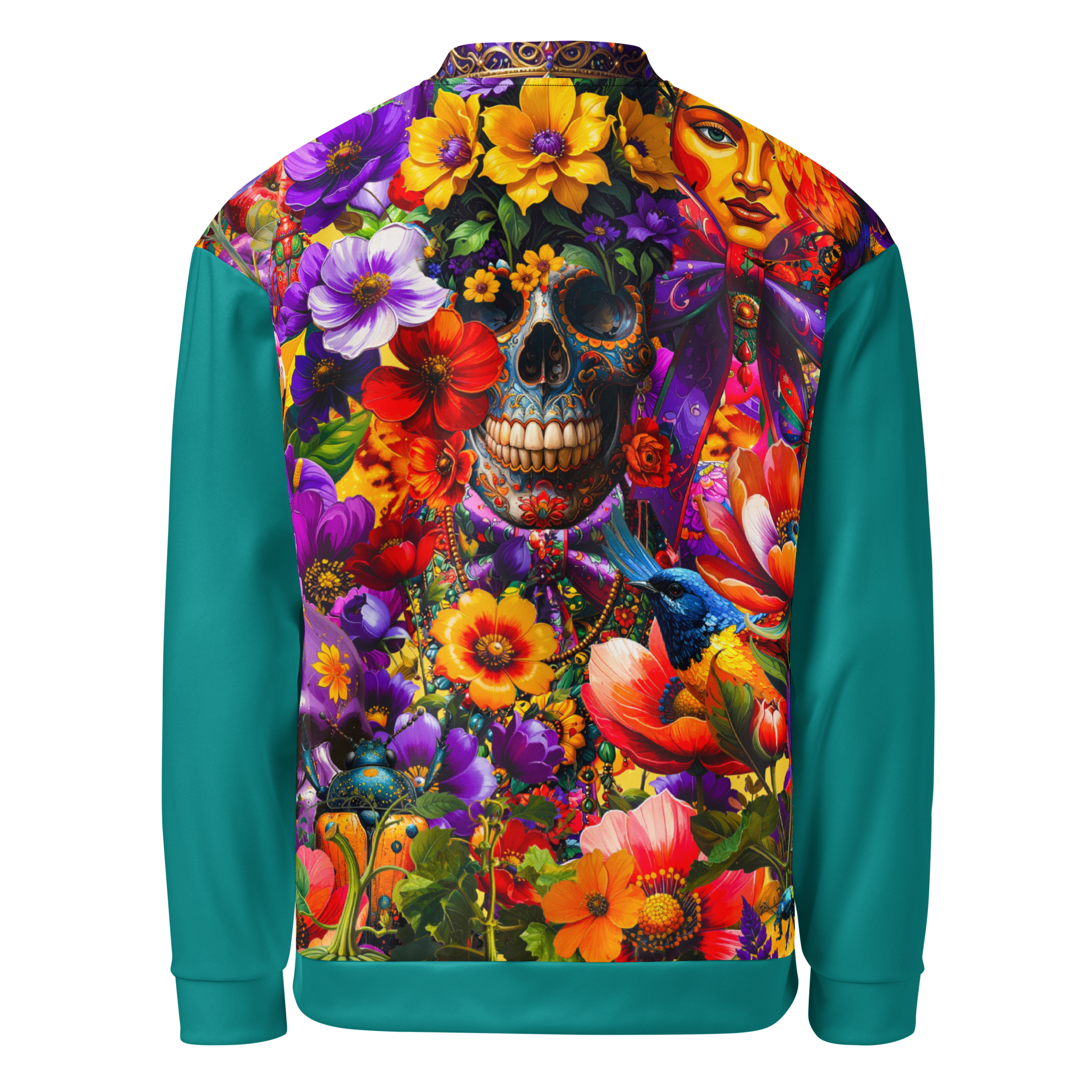 Unisex Bomberjacke Viva La Frida Petrol | Premium Streetwear Otto Strtwr