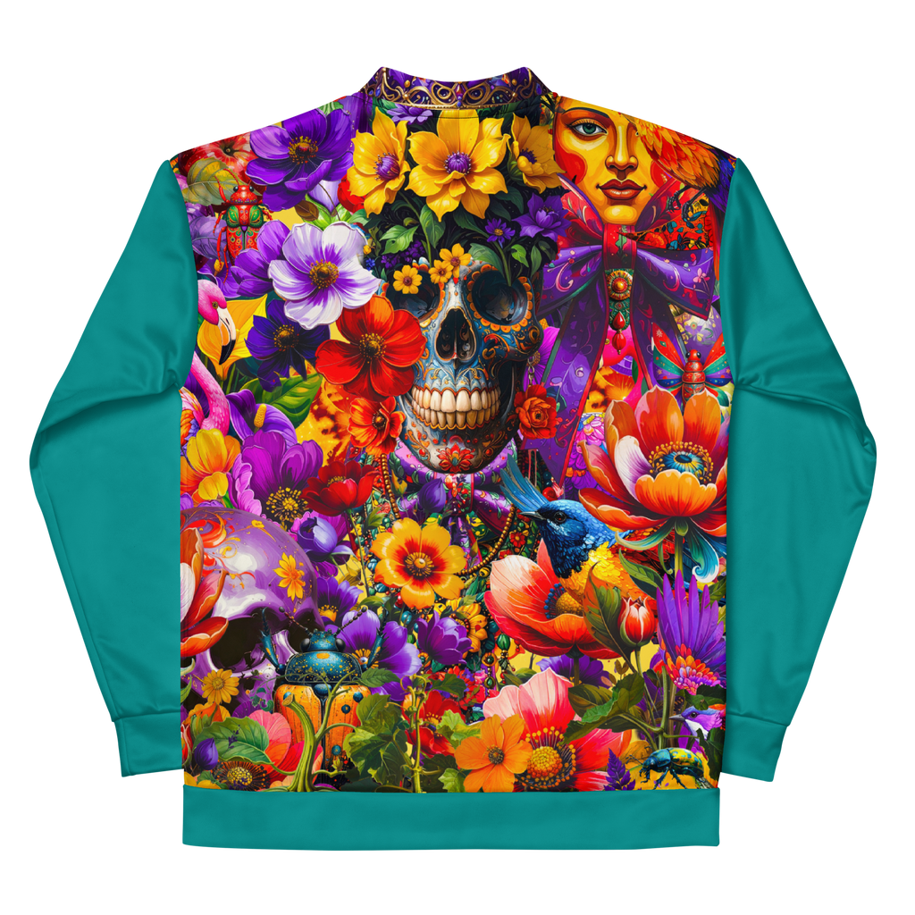 Unisex Bomberjacke Viva La Frida Petrol | Premium Streetwear Otto Strtwr