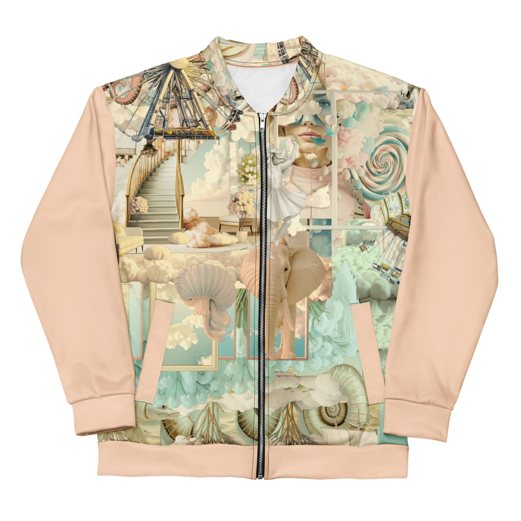 Unisex Bomberjacke Water For Elephants Rose | Premium Streetwear Otto Strtwr