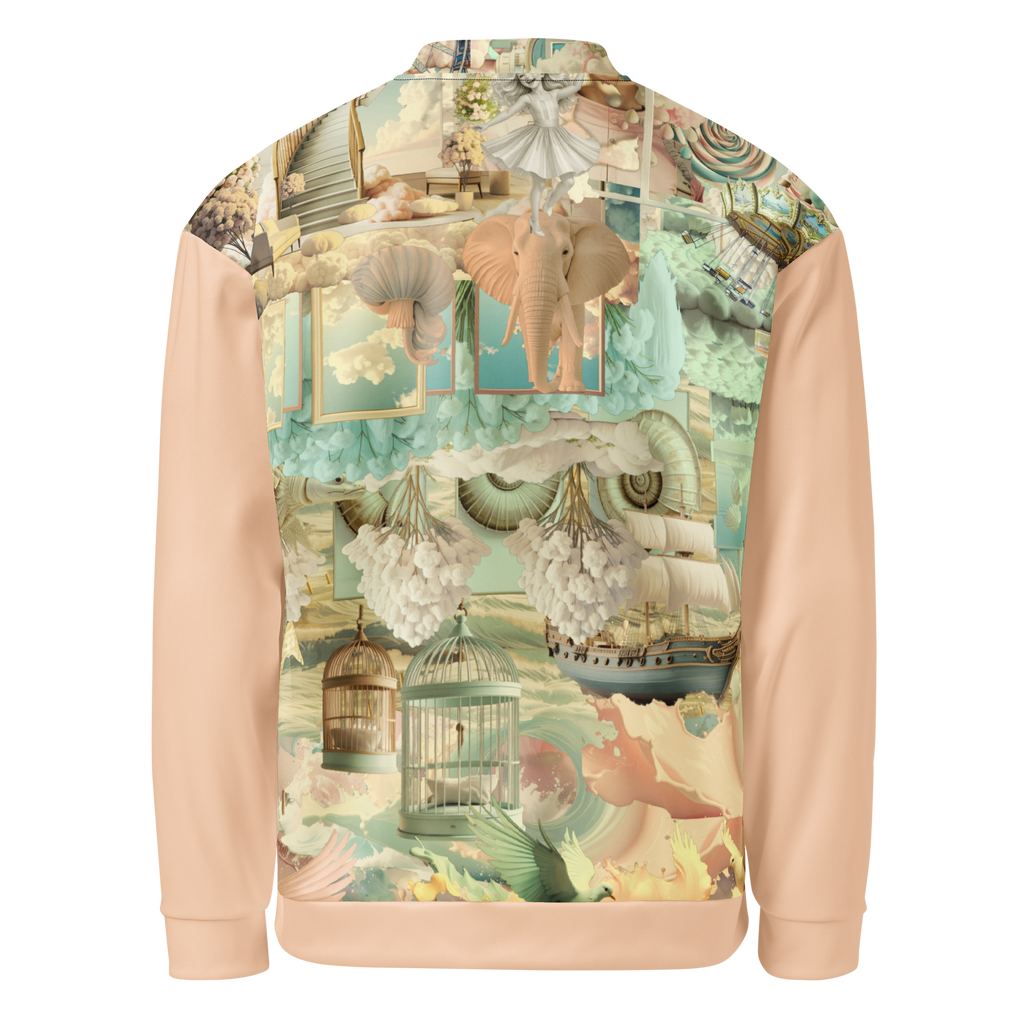 Unisex Bomberjacke Water For Elephants Rose | Premium Streetwear Otto Strtwr