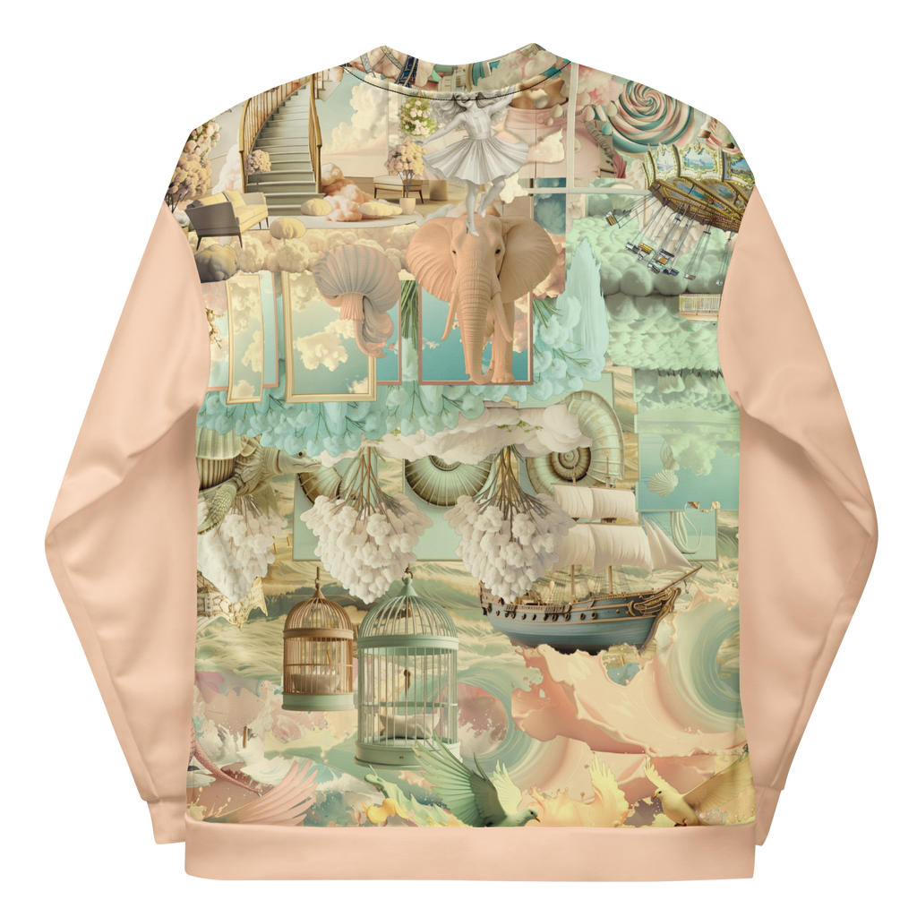 Unisex Bomberjacke Water For Elephants Rose | Premium Streetwear Otto Strtwr