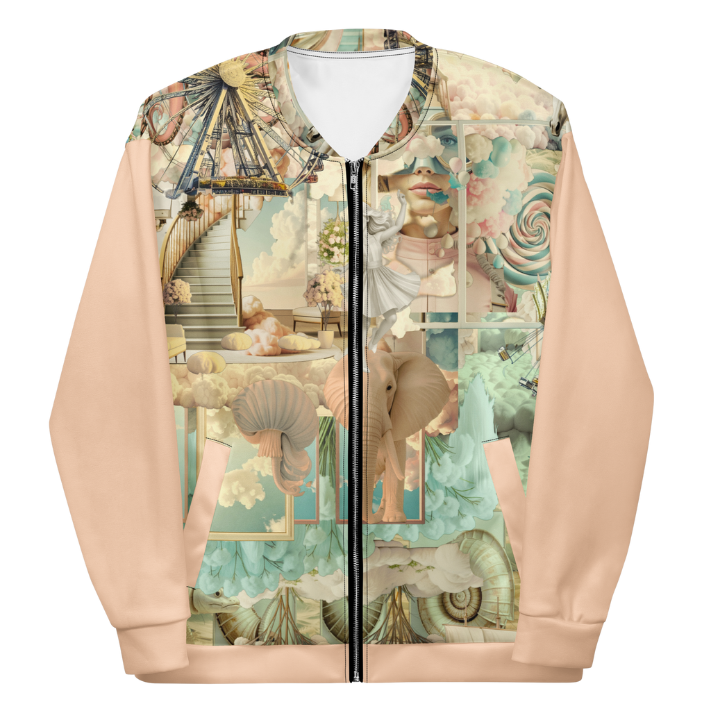 Unisex Bomberjacke Water For Elephants Rose | Premium Streetwear Otto Strtwr