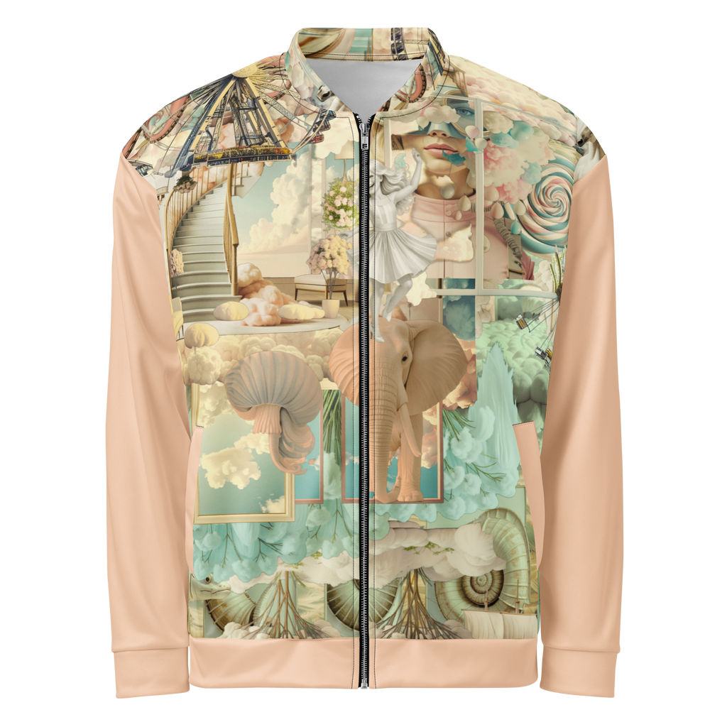 Unisex Bomberjacke Water For Elephants Rose | Premium Streetwear Otto Strtwr