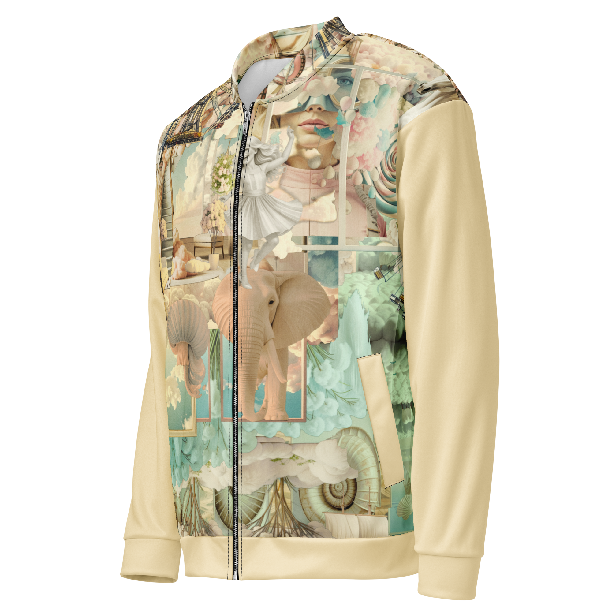 Unisex Bomberjacke Water For Elephants Sand | Premium Streetwear Otto Strtwr