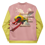 Unisex Bomberjacke Yellow Submarine Rosa/lemon | Premium Streetwear Otto Strtwr