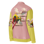 Unisex Bomberjacke Yellow Submarine Rosa/lemon | Premium Streetwear Otto Strtwr