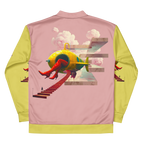 Unisex Bomberjacke Yellow Submarine Rosa/lemon | Premium Streetwear Otto Strtwr