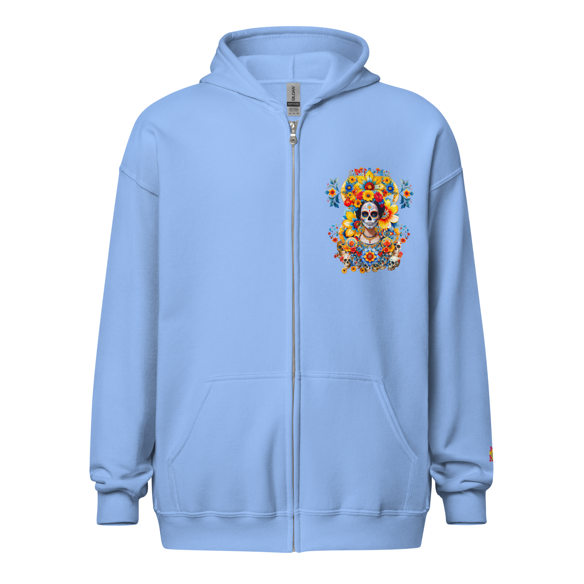 Unisex Heavy Blend Zip Hoodie Skull Garden Skull Garden Zip-hoodie – Heavy-blend Kapuzenjacke | Otto Strtwr