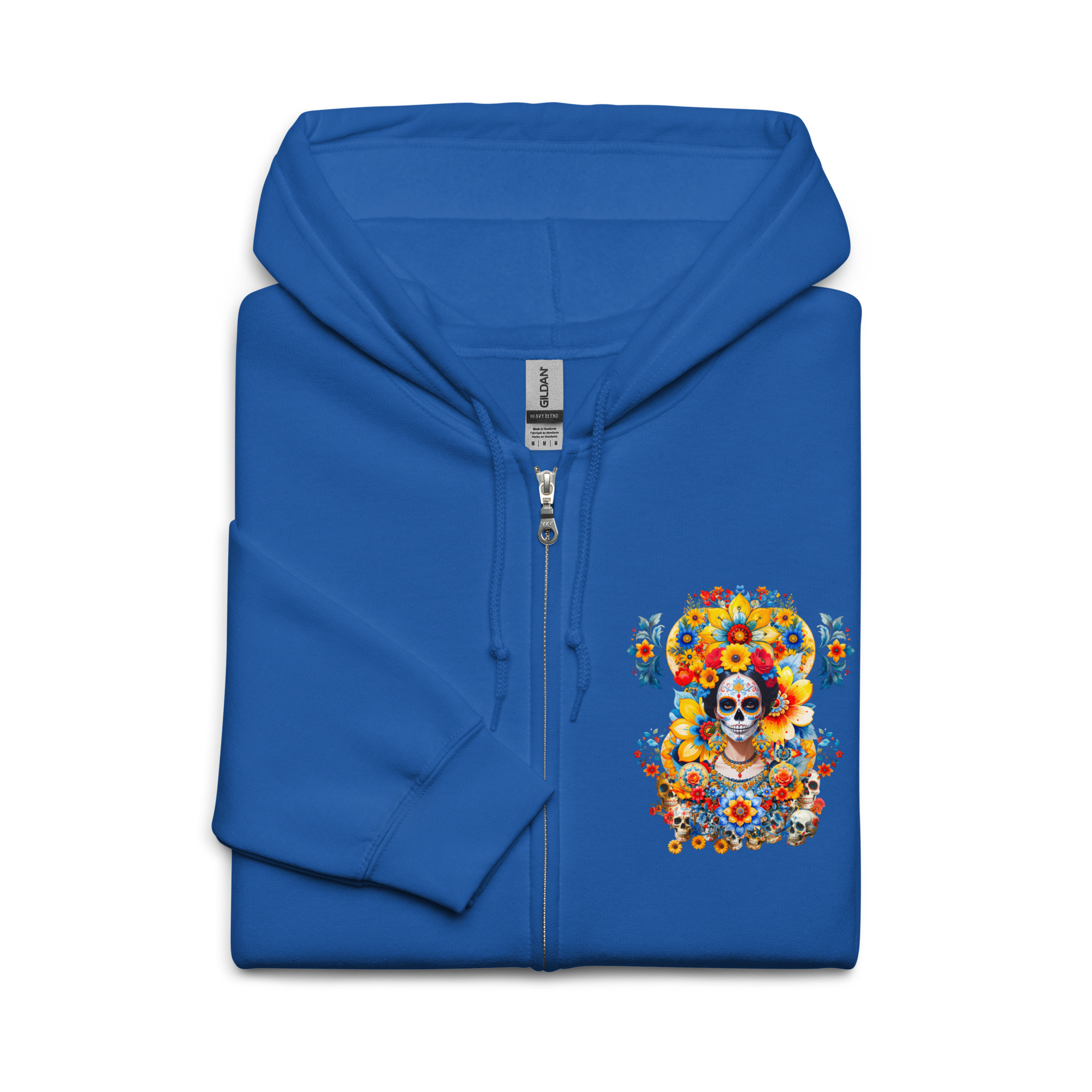 Unisex Heavy Blend Zip Hoodie Skull Garden Skull Garden Zip-hoodie – Heavy-blend Kapuzenjacke | Otto Strtwr