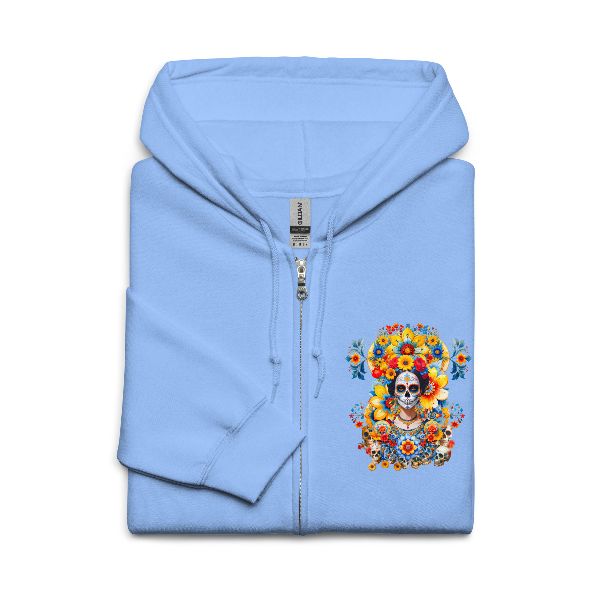 Unisex Heavy Blend Zip Hoodie Skull Garden Skull Garden Zip-hoodie – Heavy-blend Kapuzenjacke | Otto Strtwr