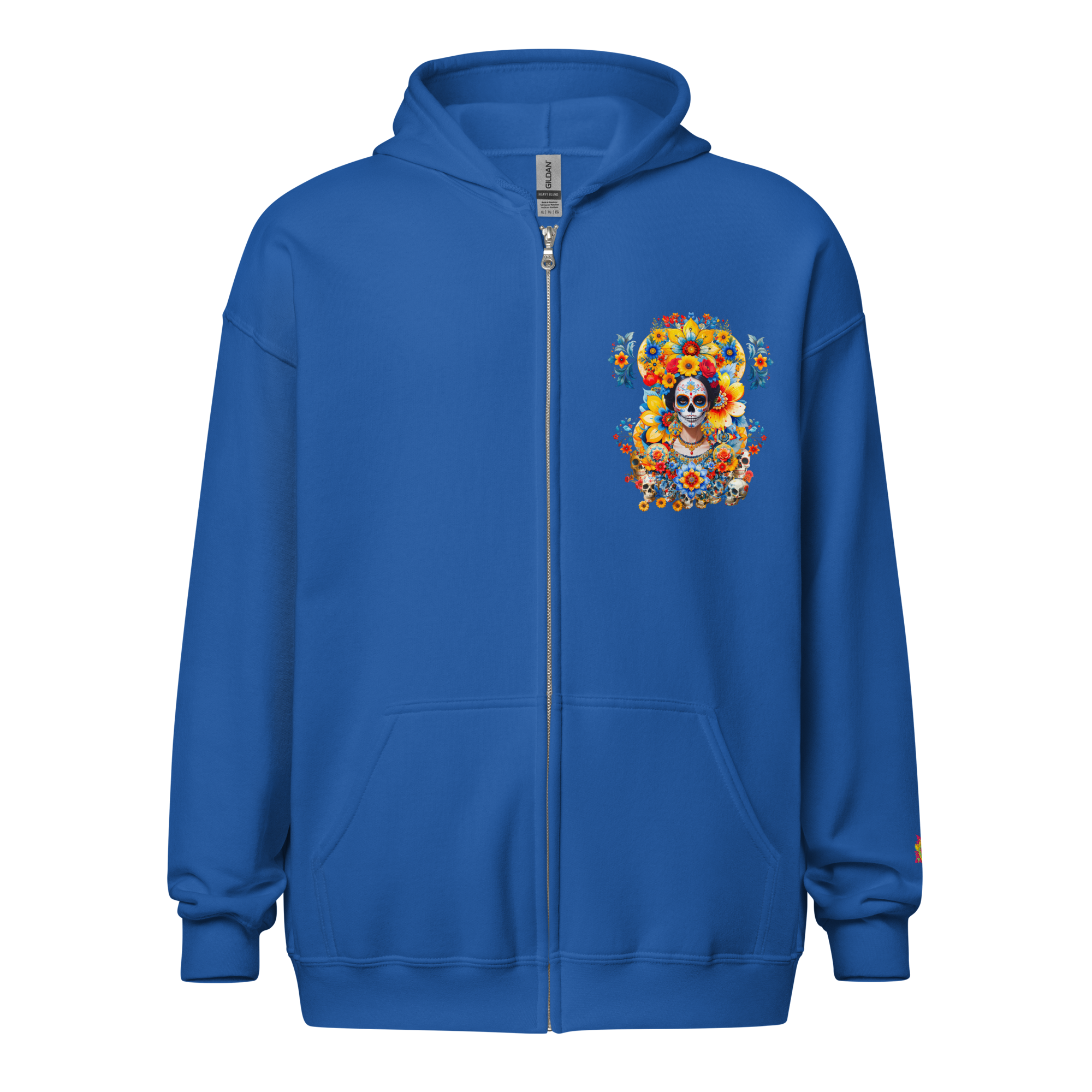 Unisex Heavy Blend Zip Hoodie Skull Garden Skull Garden Zip-hoodie – Heavy-blend Kapuzenjacke | Otto Strtwr