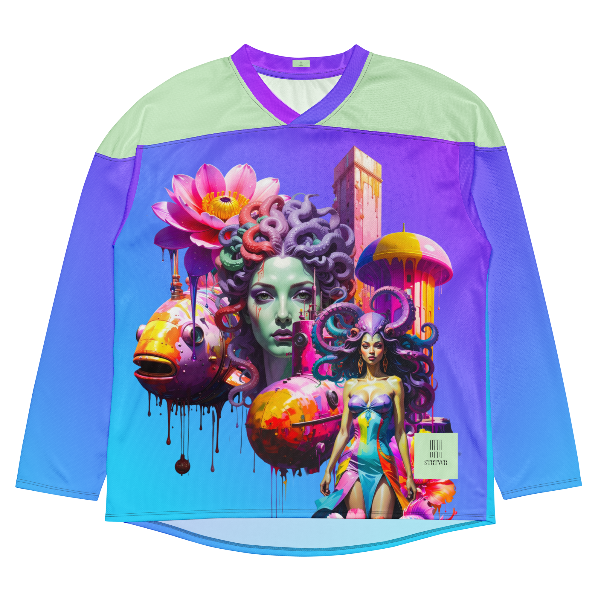Unisex Hockey Trikot Medusa Dive – Recycled & Upf 50+ | Otto Strtwr Sport