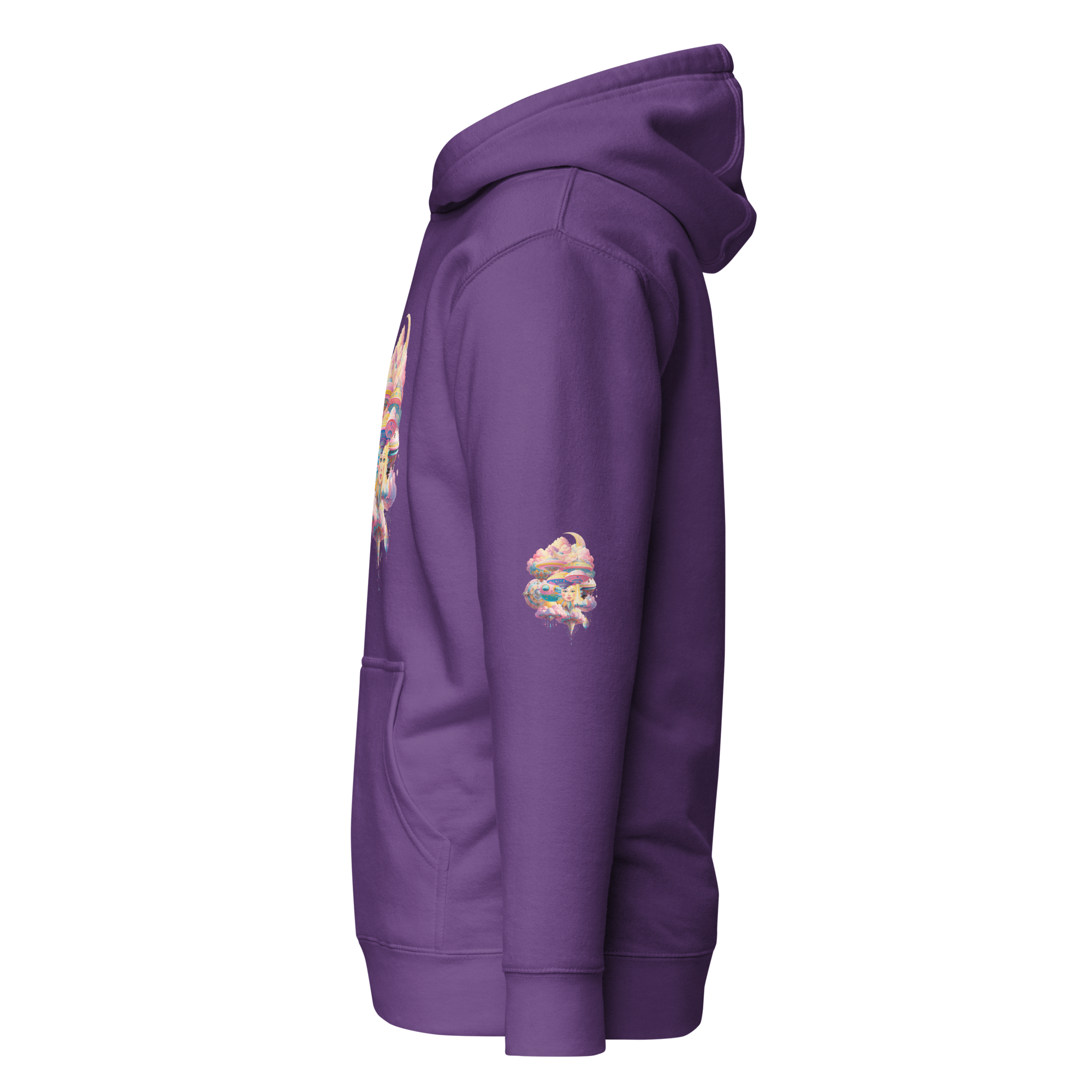 Unisex Hoodie aus Baumwolle Cosmic Clouds | Otto Strtwr Streetwear