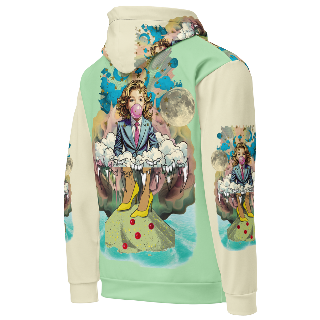 Unisex Hoodie mit Kapuze Bubble Gum Business Mint/creme | Premium Streetwear Otto Strtwr