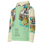 Unisex Hoodie mit Kapuze Bubble Gum Business Mint/creme | Premium Streetwear Otto Strtwr