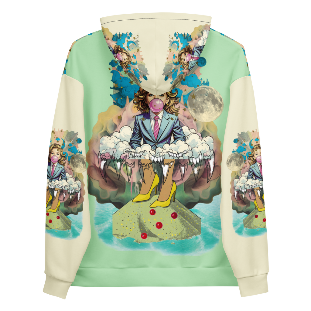 Unisex Hoodie mit Kapuze Bubble Gum Business Mint/creme | Premium Streetwear Otto Strtwr
