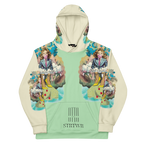 Unisex Hoodie mit Kapuze Bubble Gum Business Mint/creme | Premium Streetwear Otto Strtwr