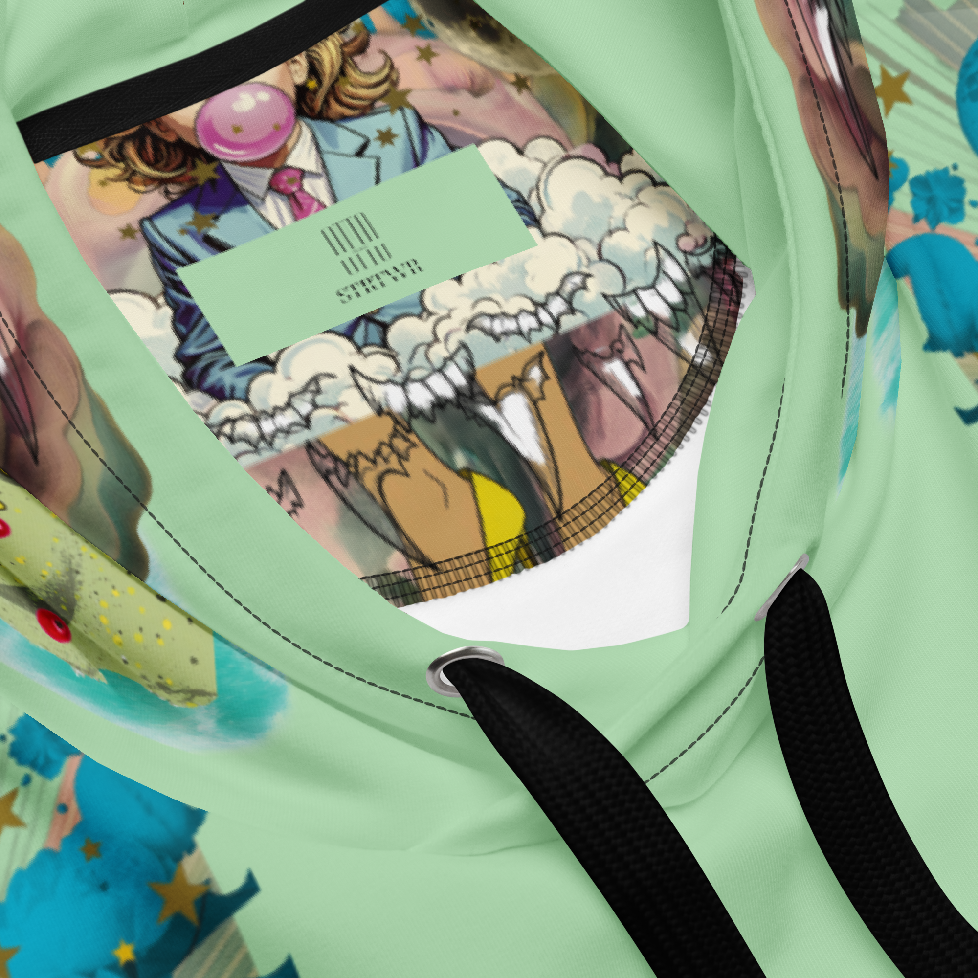 Unisex Hoodie mit Kapuze Bubble Gum Business Mint | Premium Streetwear Otto Strtwr