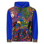 Unisex Hoodie mit Kapuze Folklore Dancer Tiefblau | Premium Streetwear Otto Strtwr