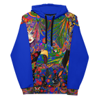 Unisex Hoodie mit Kapuze Folklore Dancer Tiefblau | Premium Streetwear Otto Strtwr