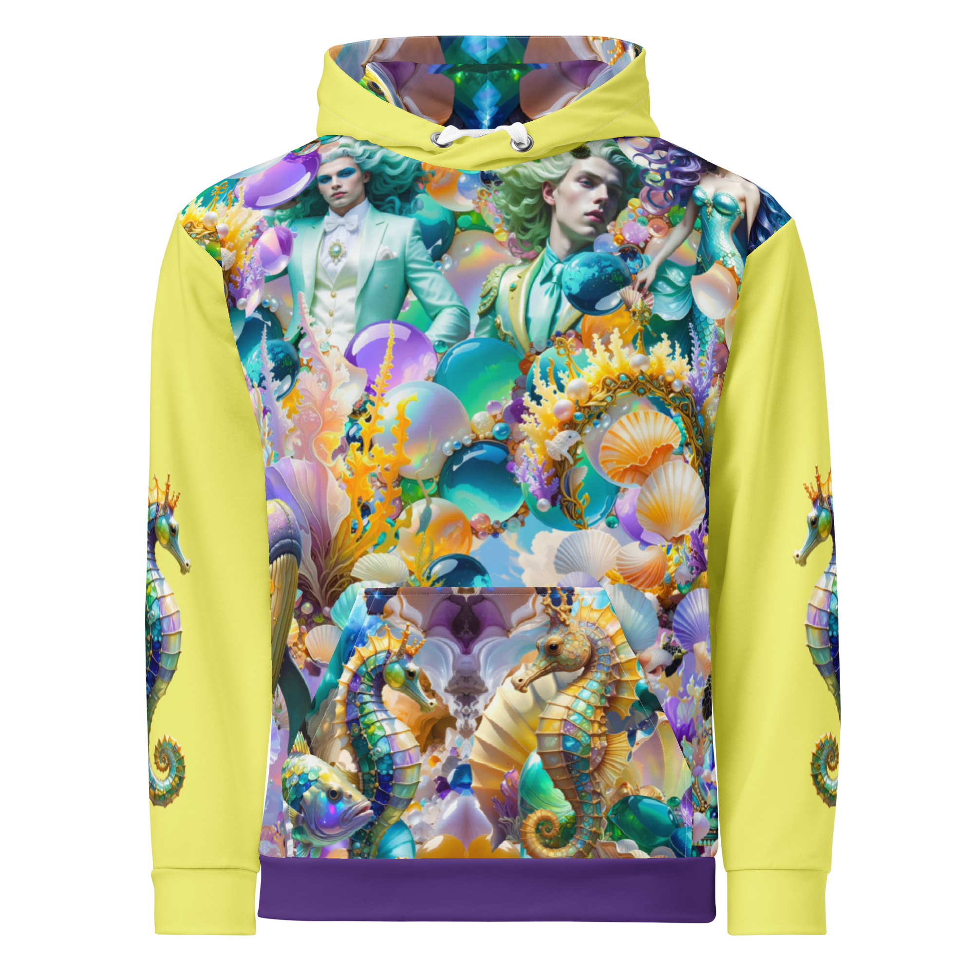 Unisex Hoodie mit Kapuze Siren Bloom | Premium Streetwear | Otto Strtwr