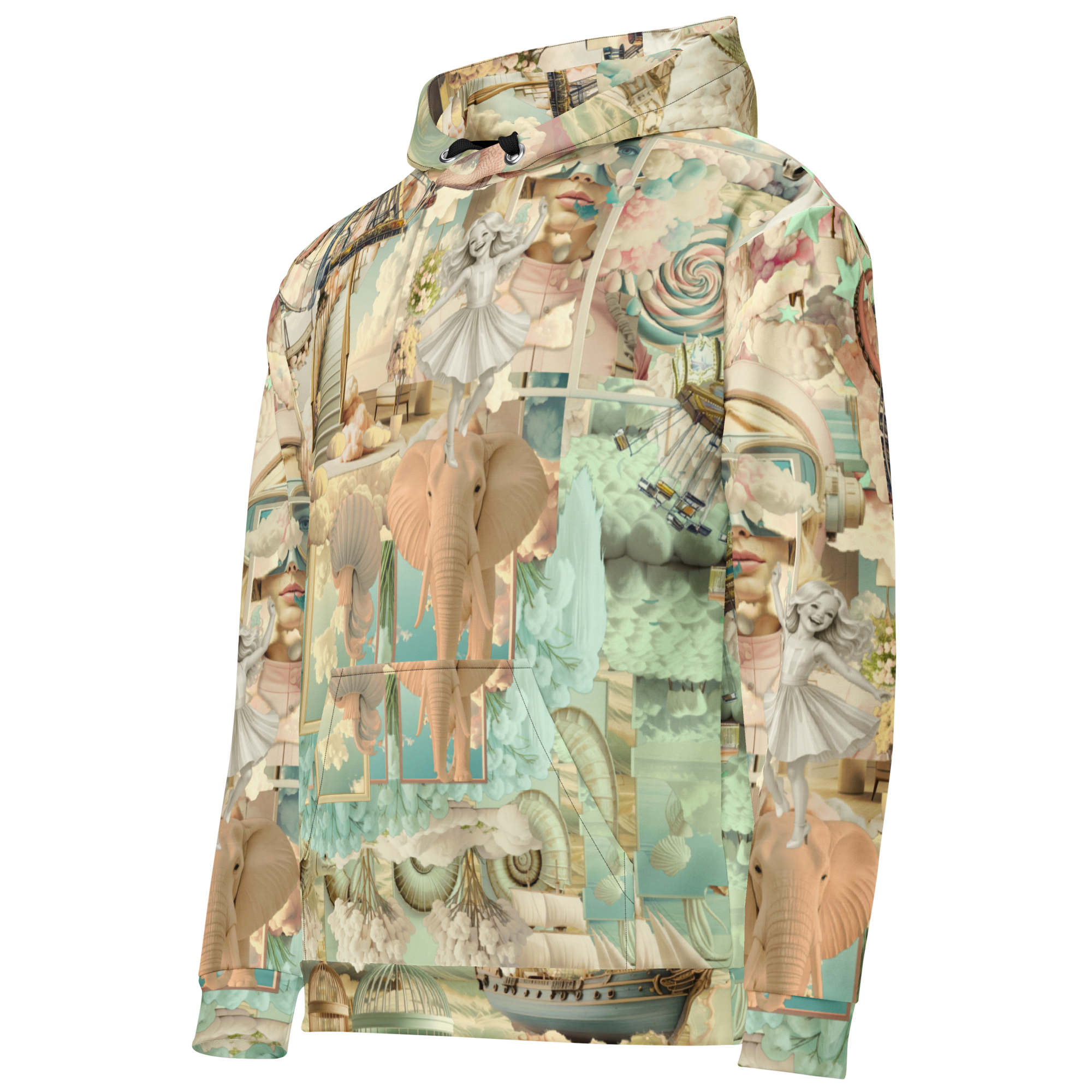 Unisex Hoodie mit Kapuze Water For Elephants Sand | Premium Streetwear Otto Strtwr