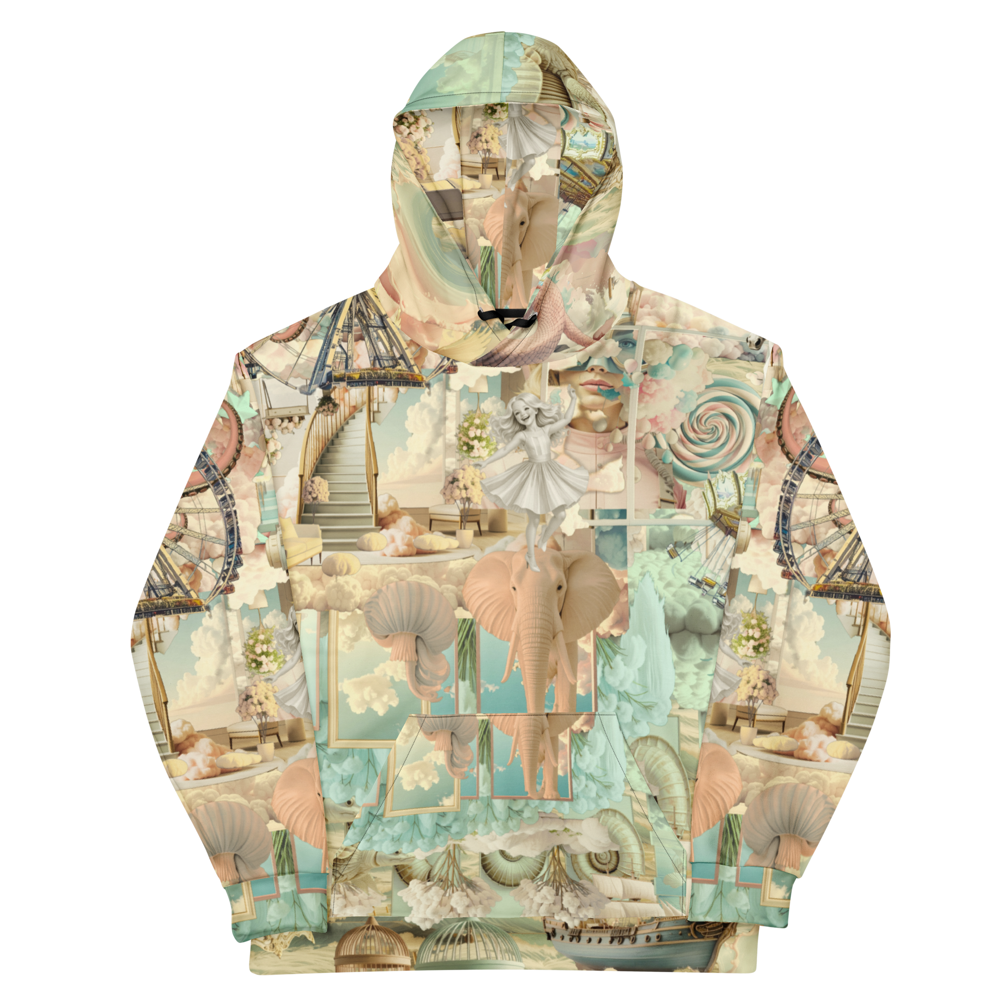 Unisex Hoodie mit Kapuze Water For Elephants Sand | Premium Streetwear Otto Strtwr