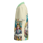 Unisex Oversize Hemd Bubble Gum Business Creme | Premium Streetwear Otto Strtwr