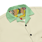 Unisex Oversize Hemd Bubble Gum Business Creme | Premium Streetwear Otto Strtwr