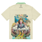 Unisex Oversize Hemd Bubble Gum Business Creme | Premium Streetwear Otto Strtwr