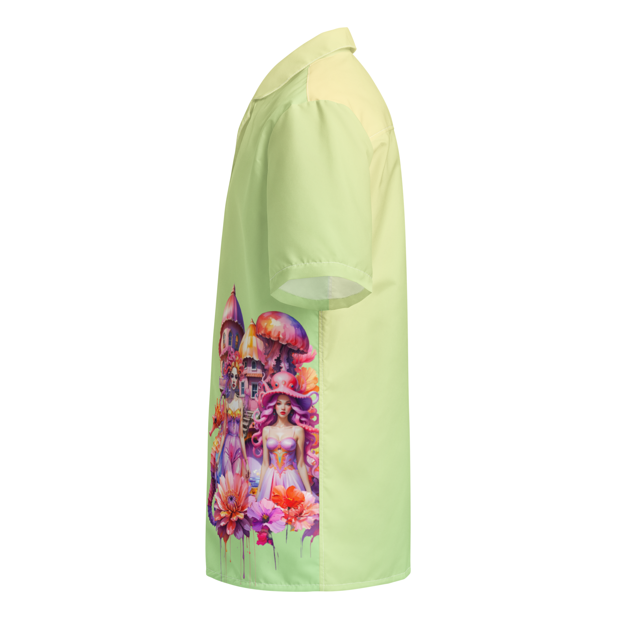 Unisex Oversize Hemd Deep Sea Deep Sea – Pastell Maritime Design | Otto Strtwr