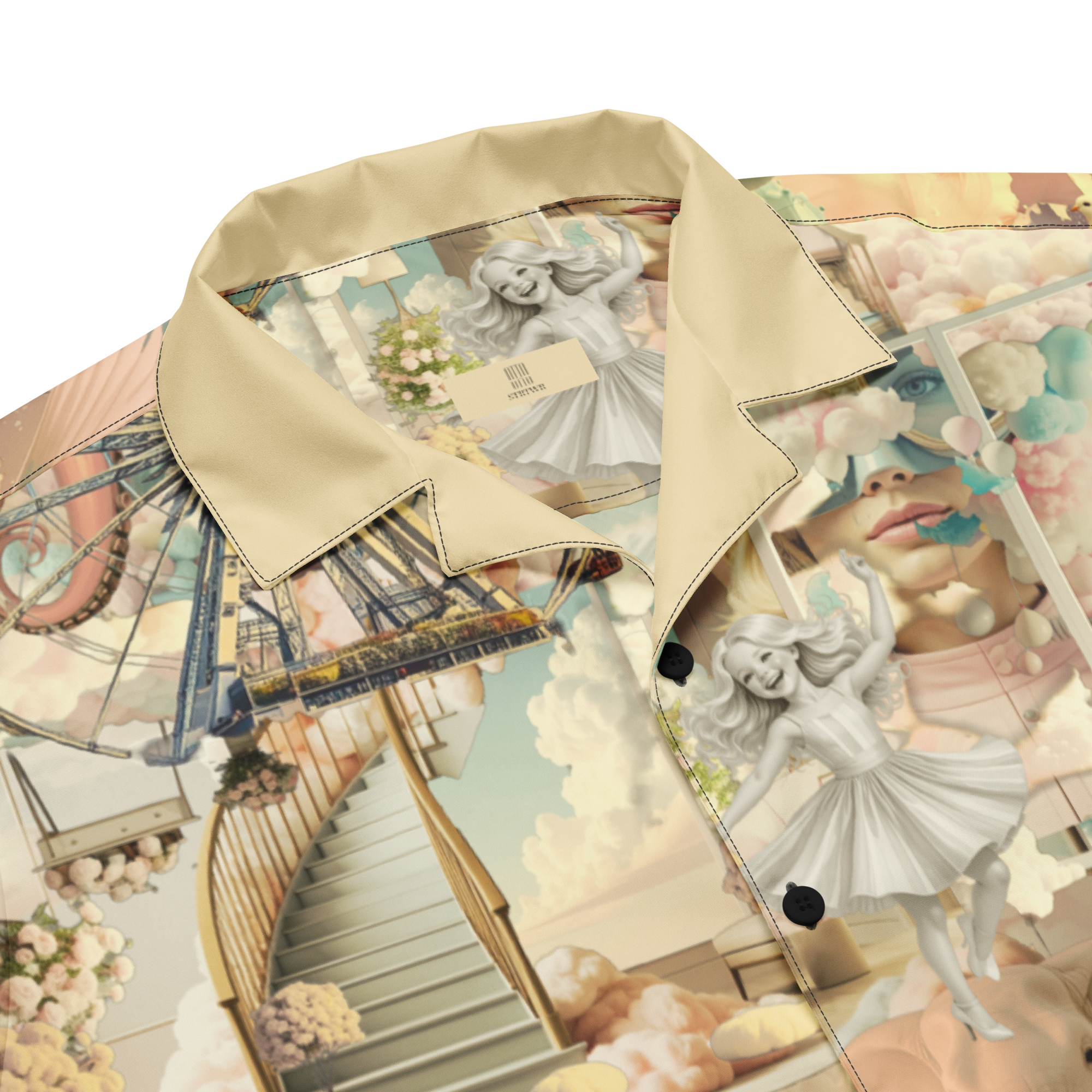 Unisex Oversize Hemd Water For Elephants Sand | Premium Streetwear Otto Strtwr